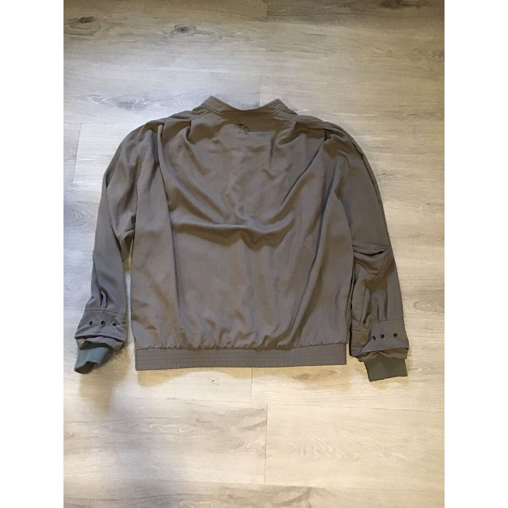 Mens Zero Restriction Gray Golf Quarter Snap Pullover Size Large - Picture 2 of 7